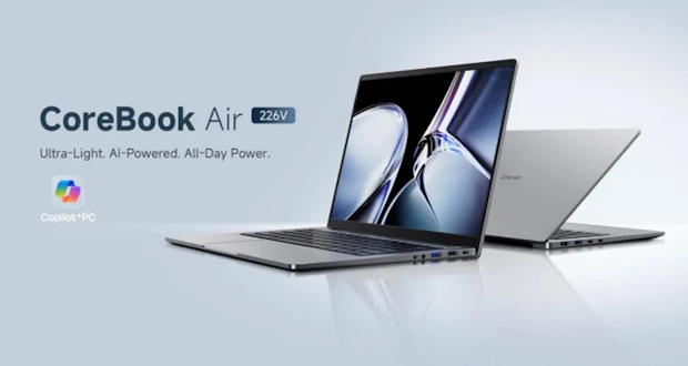 لپ تاپ چوی CoreBook Air با پردازنده انقلابی لونار لیک معرفی شد